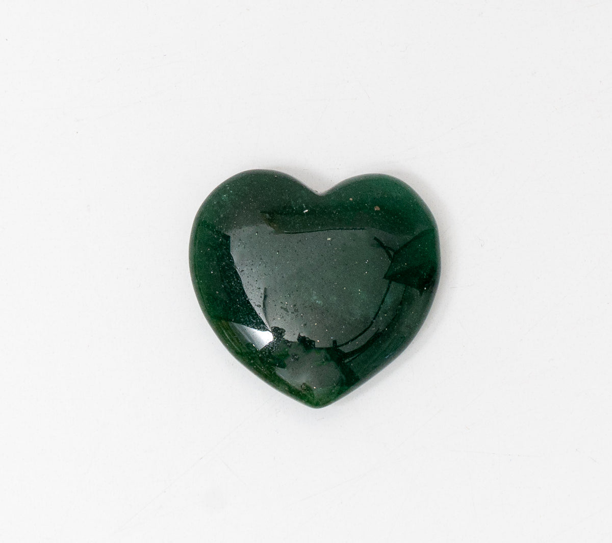 Small Fuchsite Heart