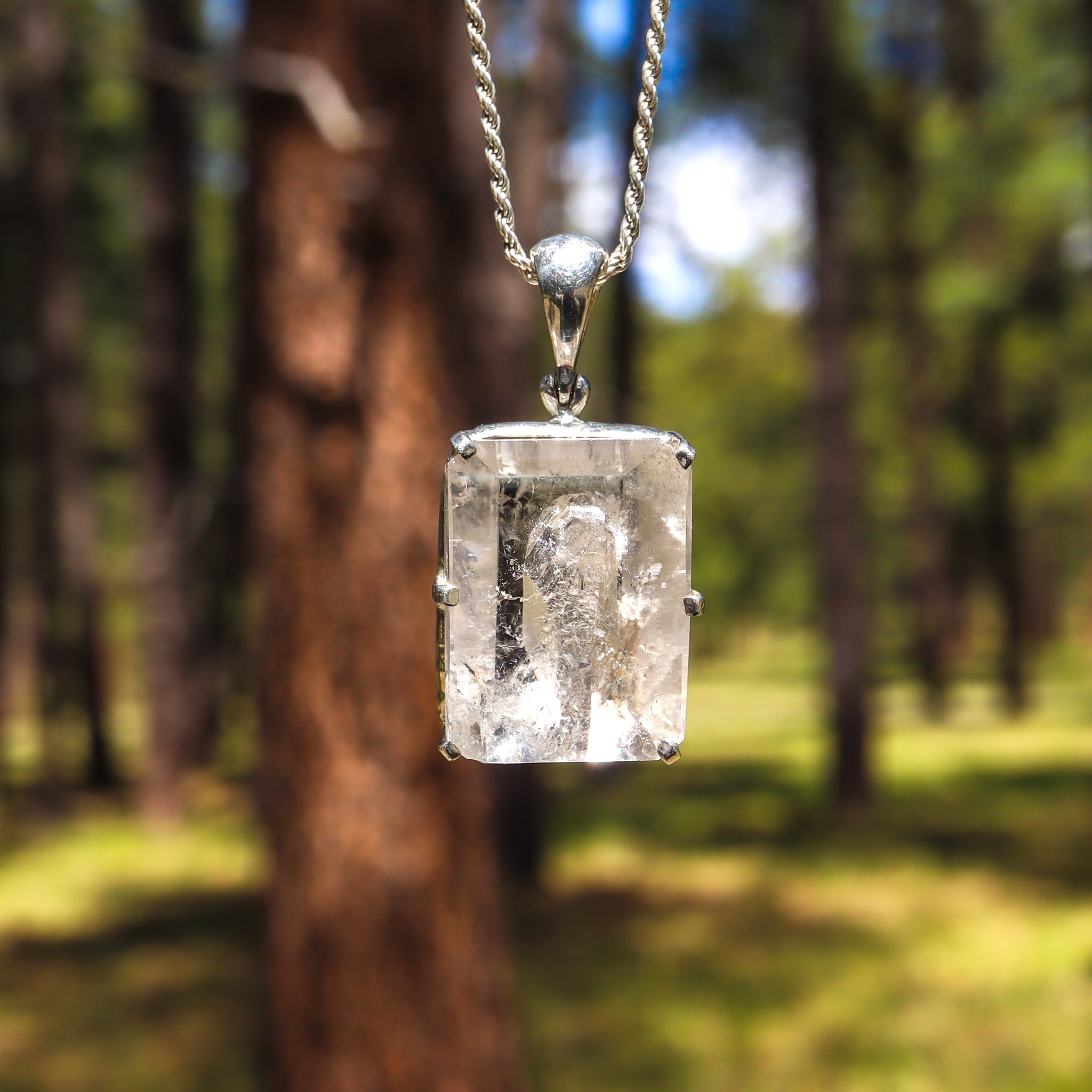 Clear Quartz Inner Child Pendant