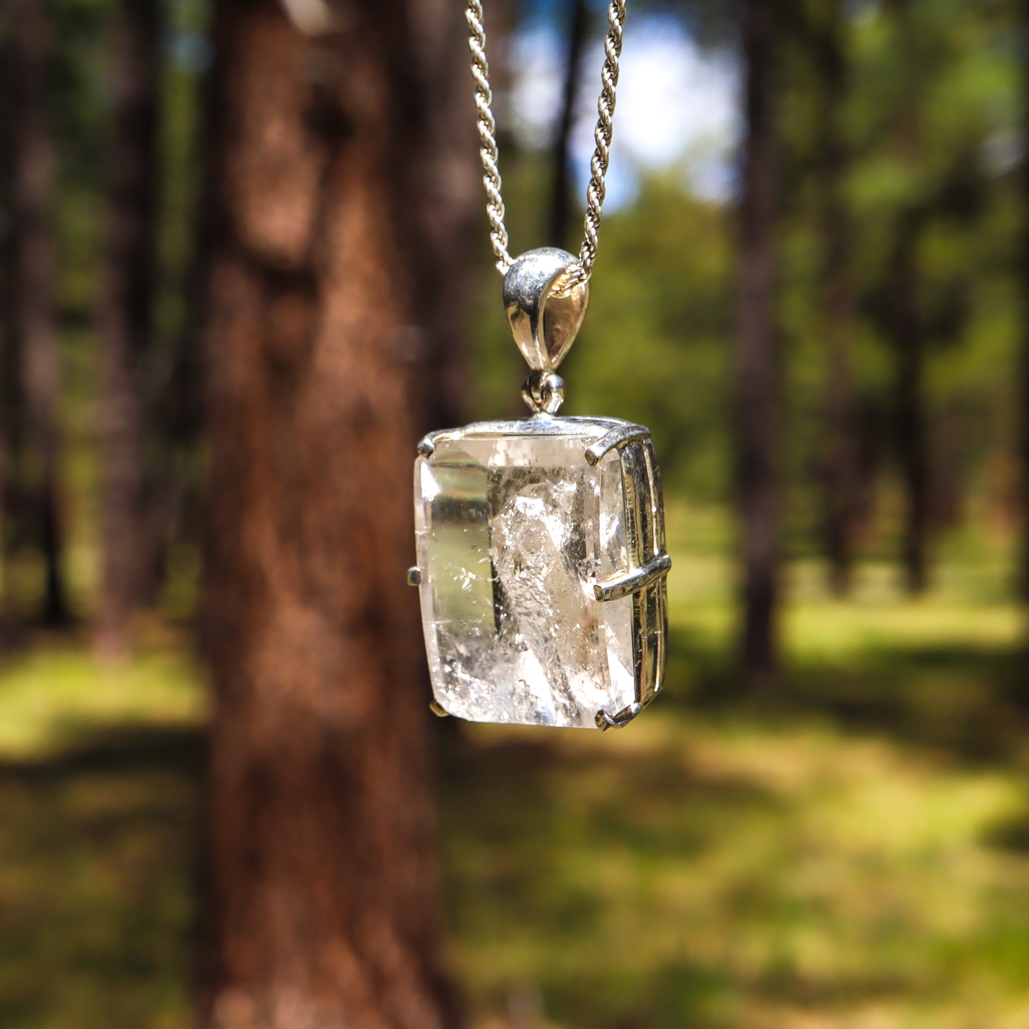 Clear Quartz Inner Child Pendant