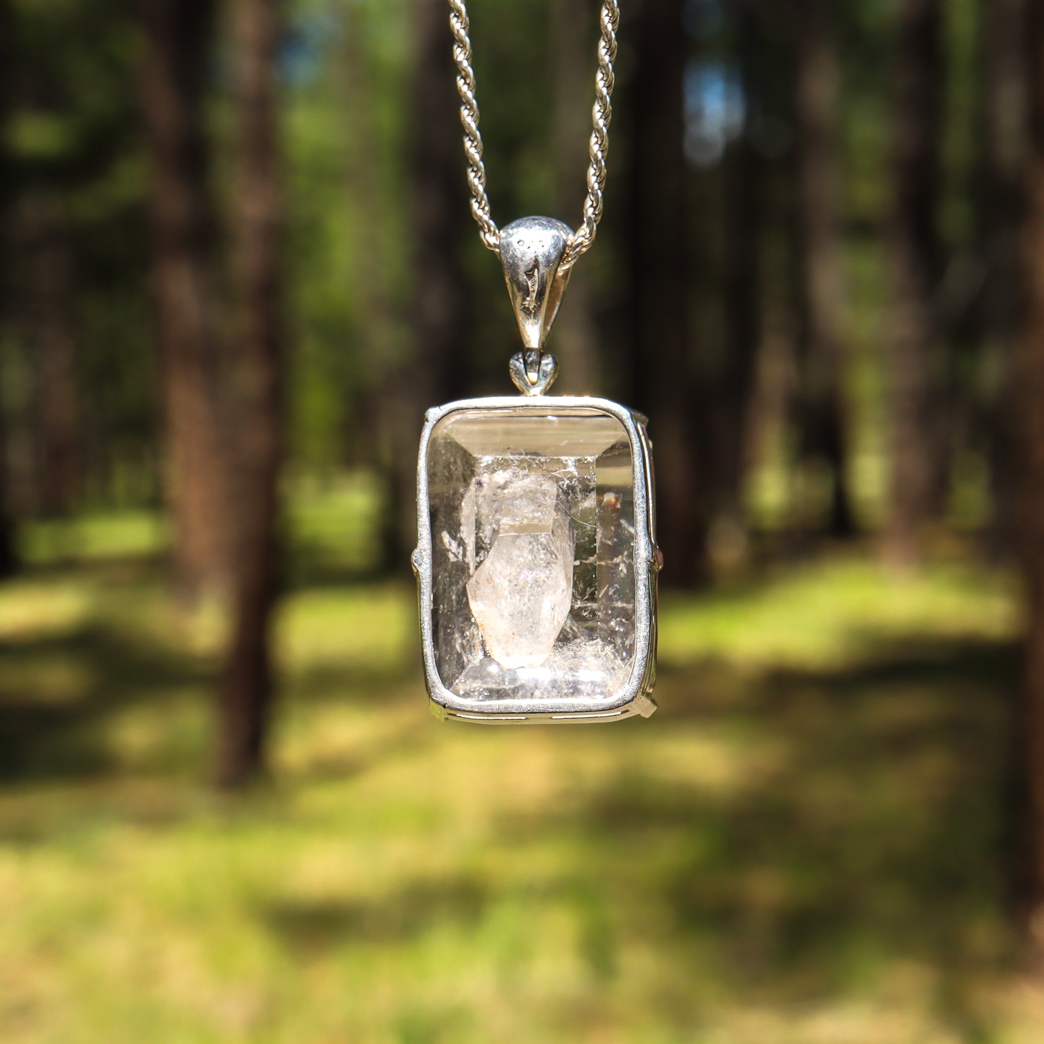 Clear Quartz Inner Child Pendant