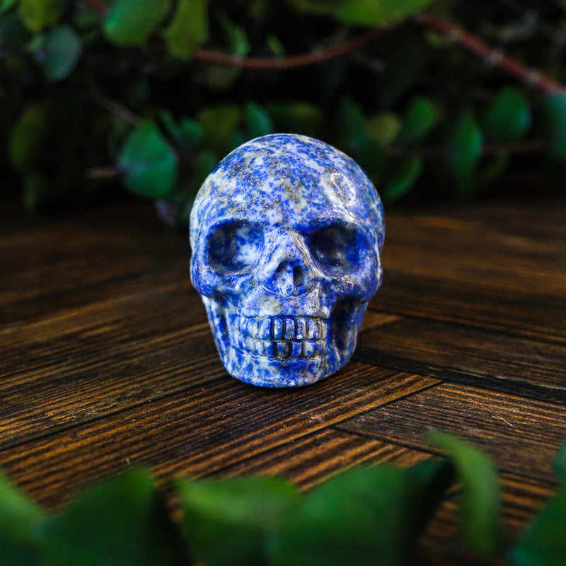 Lapis Lazuli Skull