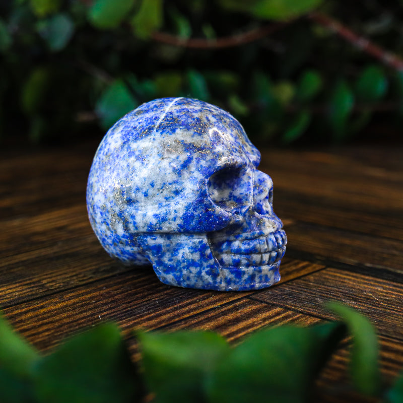 Lapis Lazuli Skull