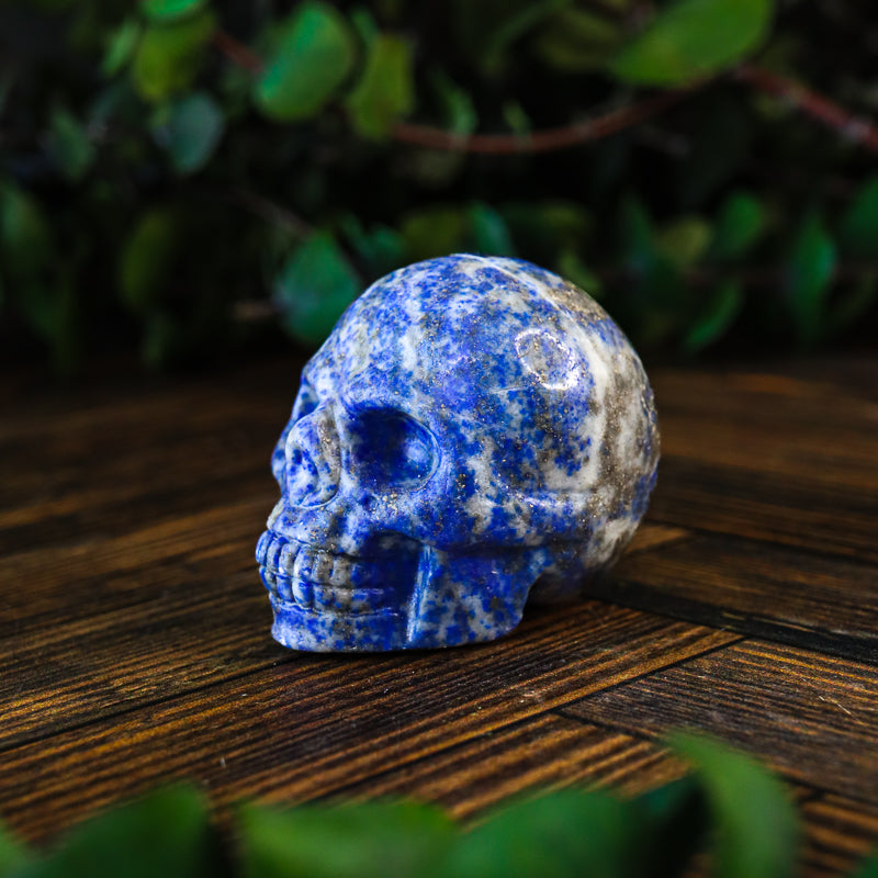 Lapis Lazuli Skull