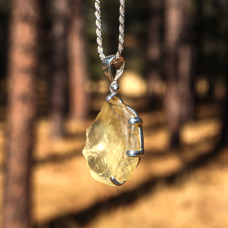 Libyan Desert Glass Pendant