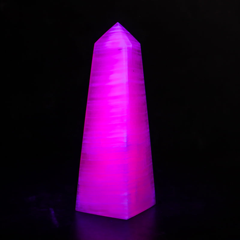 Pink Calcite Obelisk