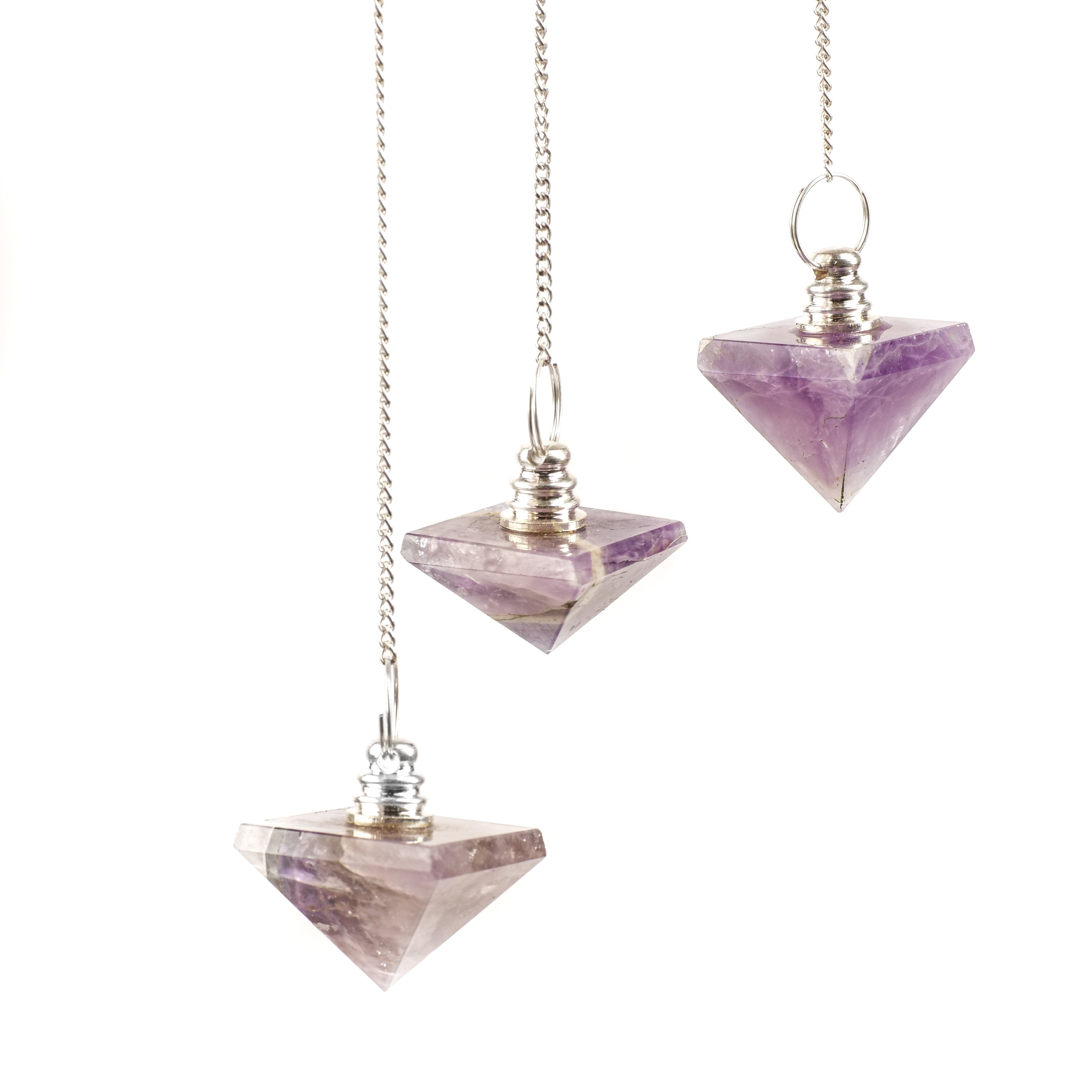 Amethyst Pyramid Pendulum Gifts & Decor: Pendulum Crystal Magic online 
