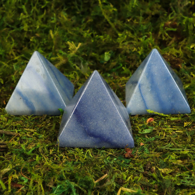 Blue Quartz Pyramid Crystal Pyramid Crystal Magic 