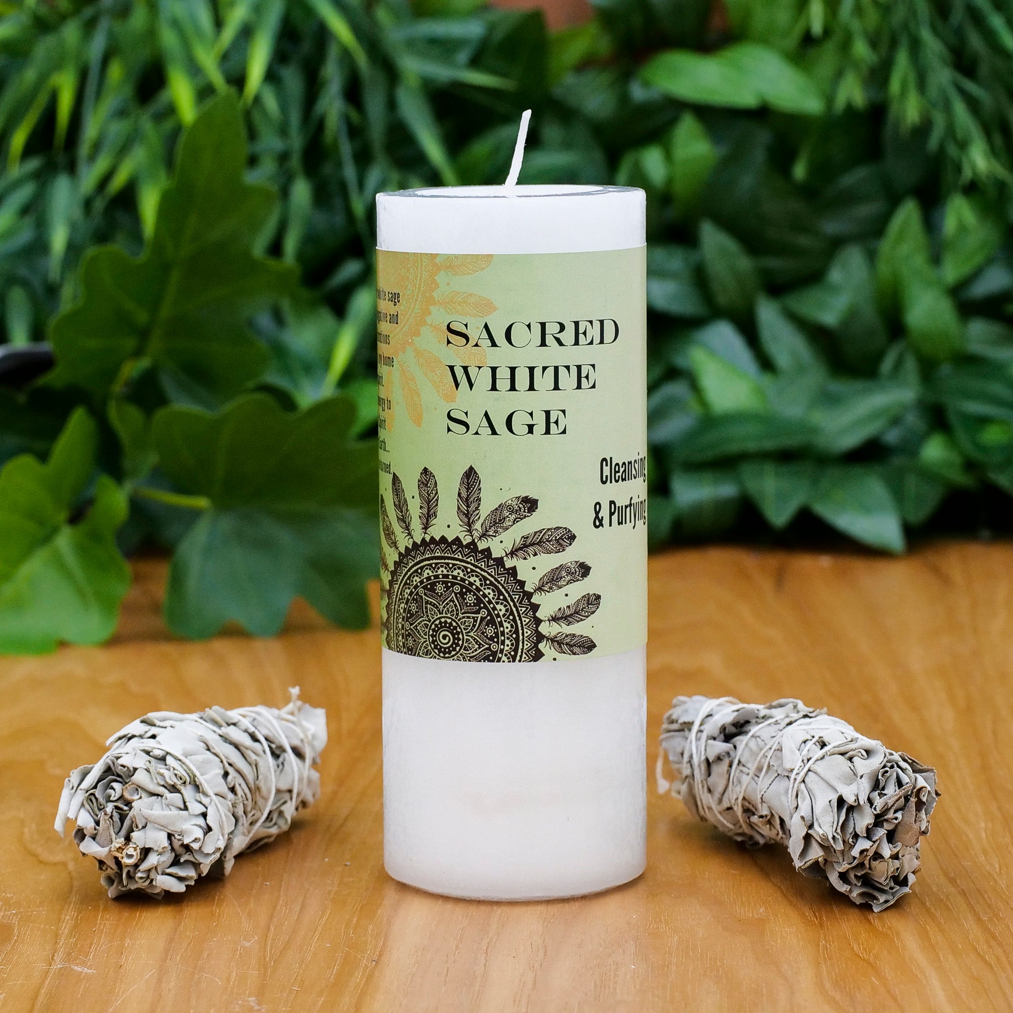 World Magic Candle Candle Coventry Creations Sacred White Sage 