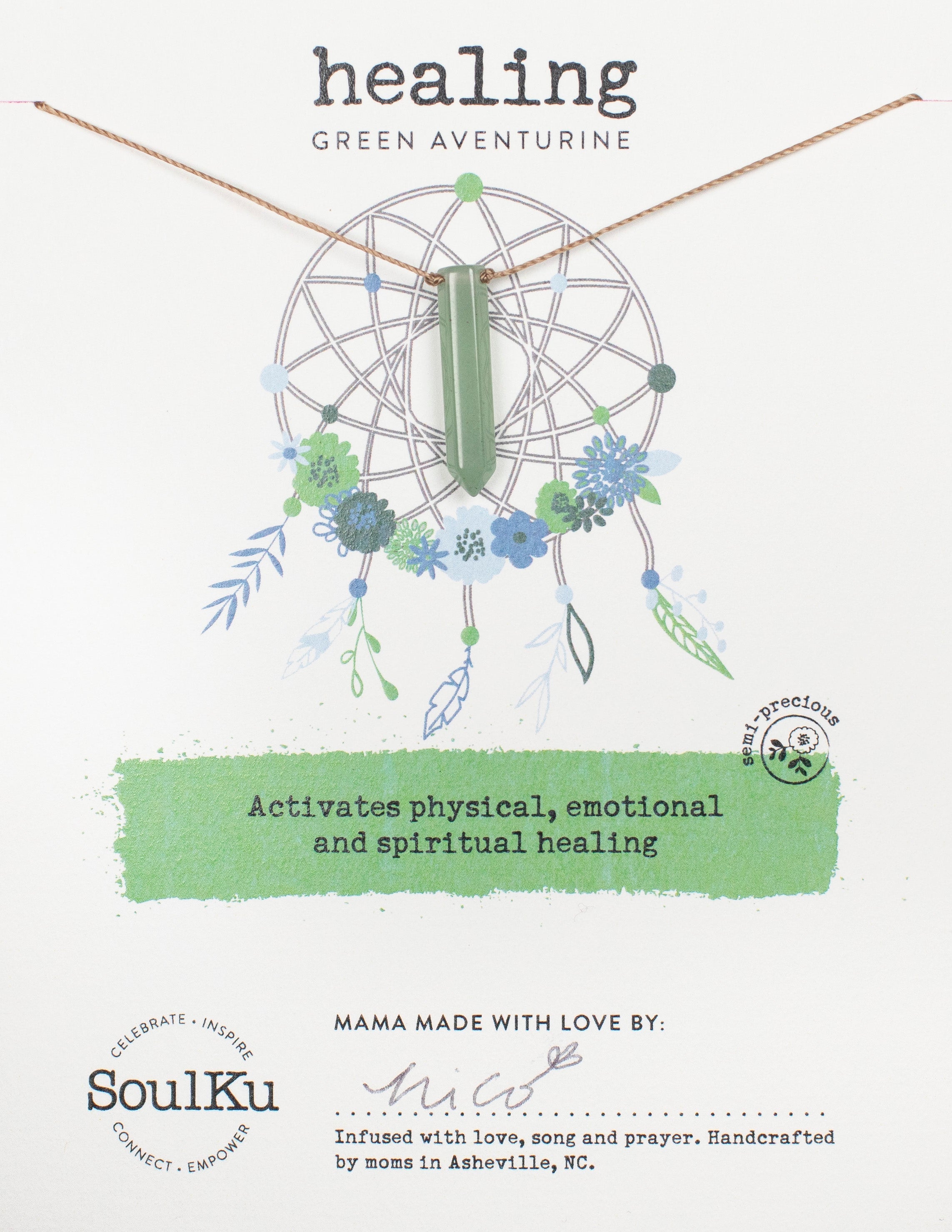 SoulKu Dream Catcher Necklaces Jewelry: Necklace Crystal Magic online Healing 