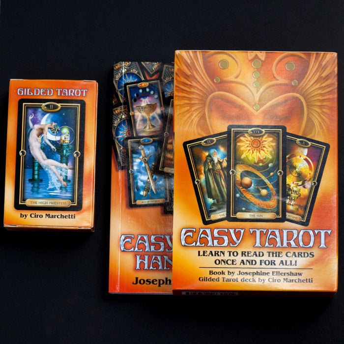 Easy Tarot Cards & Handbook Books & Tarot Crystal Magic online 
