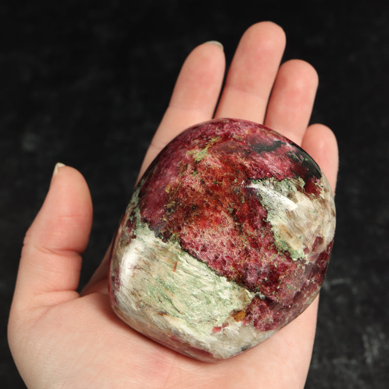 Polished Eudialyte Free Form Crystal Free Form Aries 