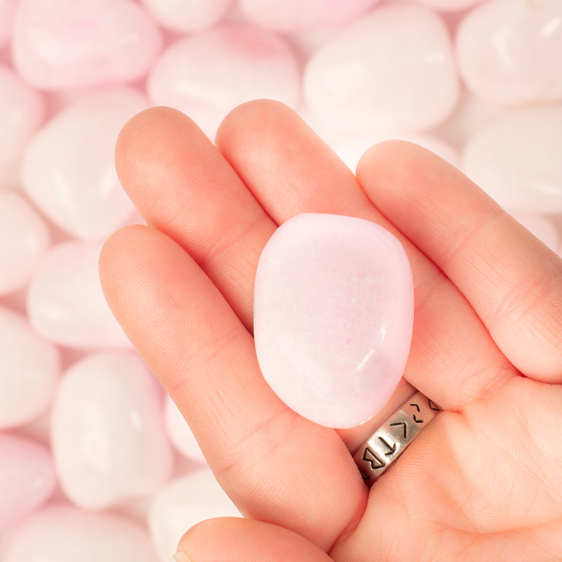 Pink Aragonite Tumbled Crystal Tumbled Crystal Magic 