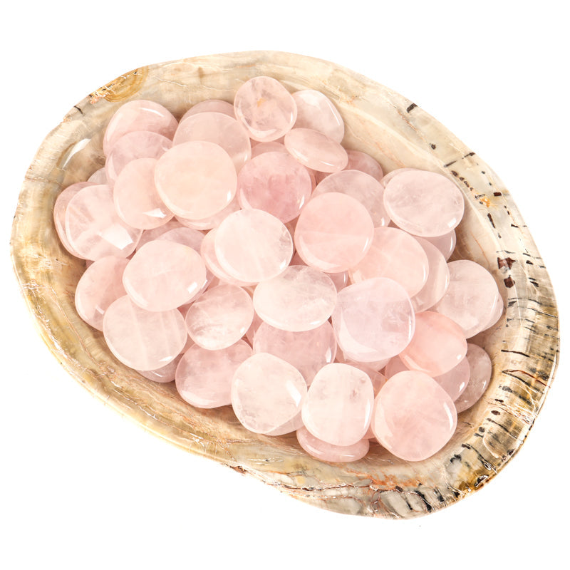 Rose Quartz Palm Stone Crystal Palm Stones Crystal Magic 