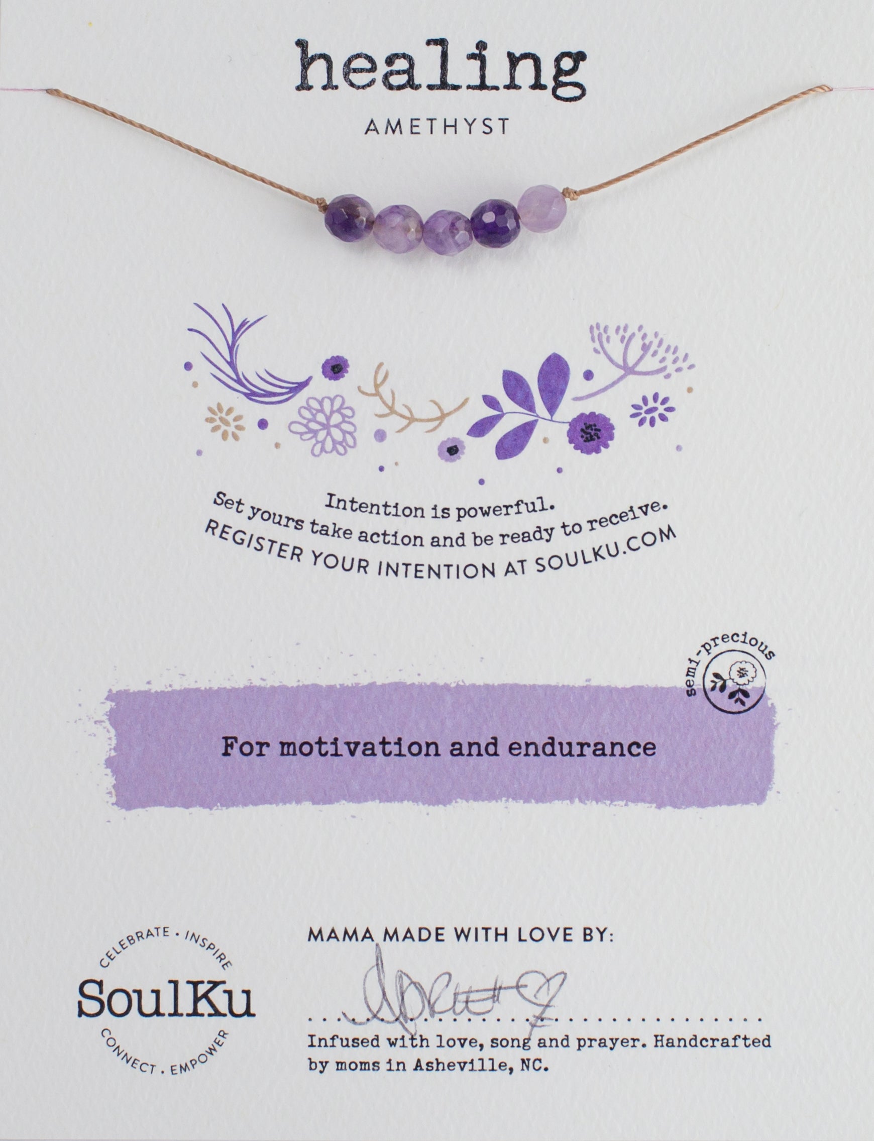 SoulKu Intention Necklaces Jewelry: Necklace Crystal Magic online Healing 