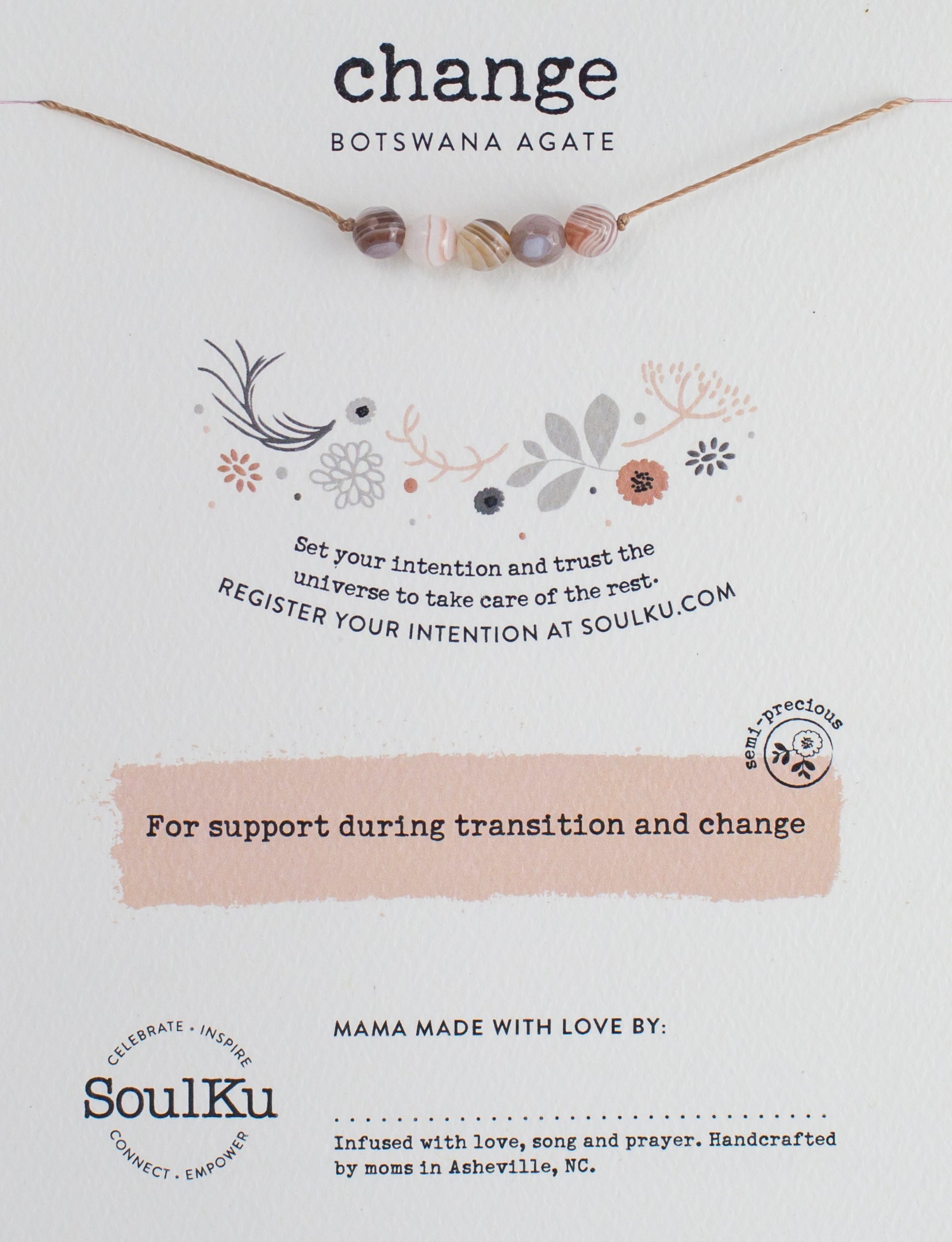 SoulKu Intention Necklaces Jewelry: Necklace Crystal Magic online Change 