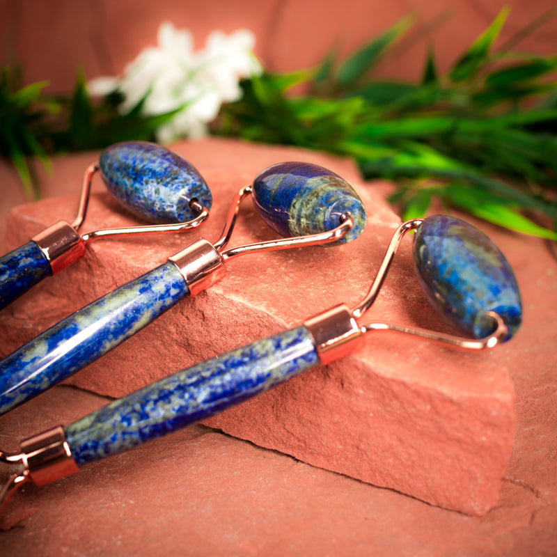 Lapis Lazuli Massage Roller Body Care: Massage Roller Crystal Magic online 