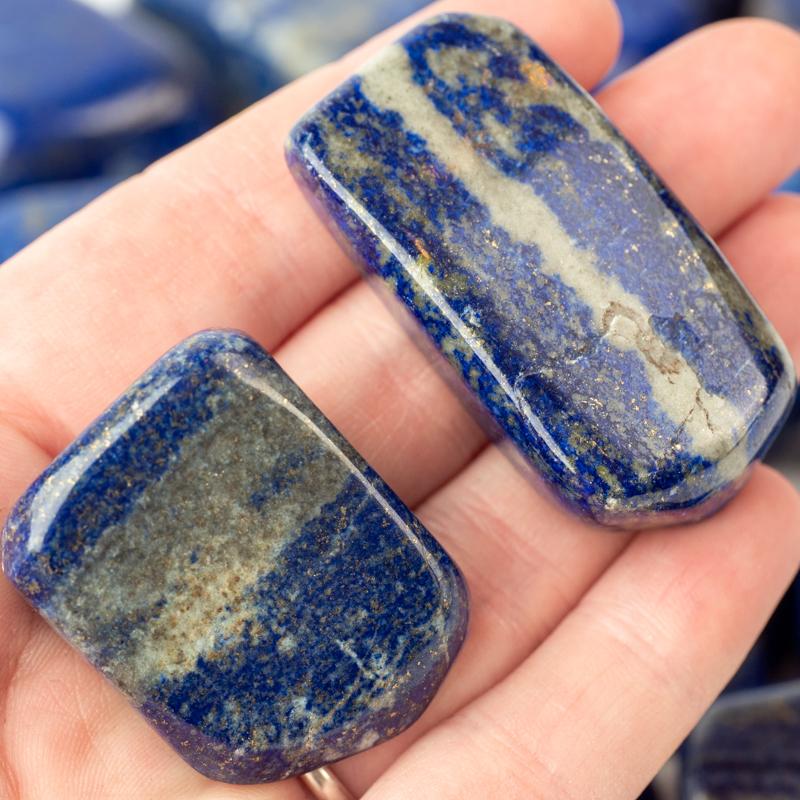 Lapis Lazuli Crystal / Polished Lapis Lazuli / Palm Stone / Lapis