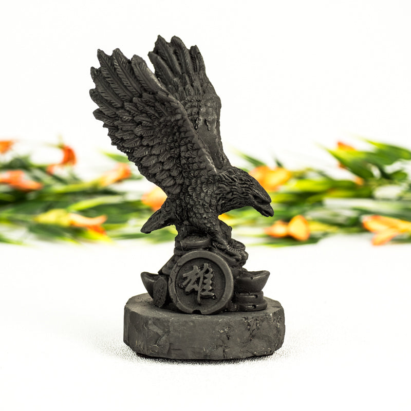 Shungite Eagle Crystal Carvings Crystal Magic 