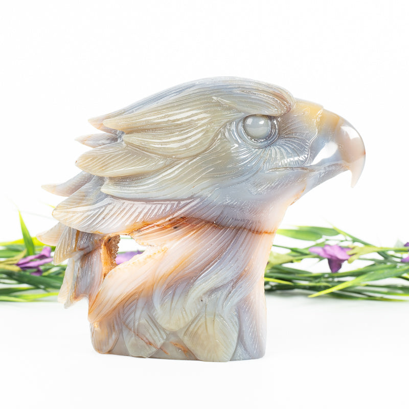 Agate Eagle Crystal Carvings Crystal Magic 