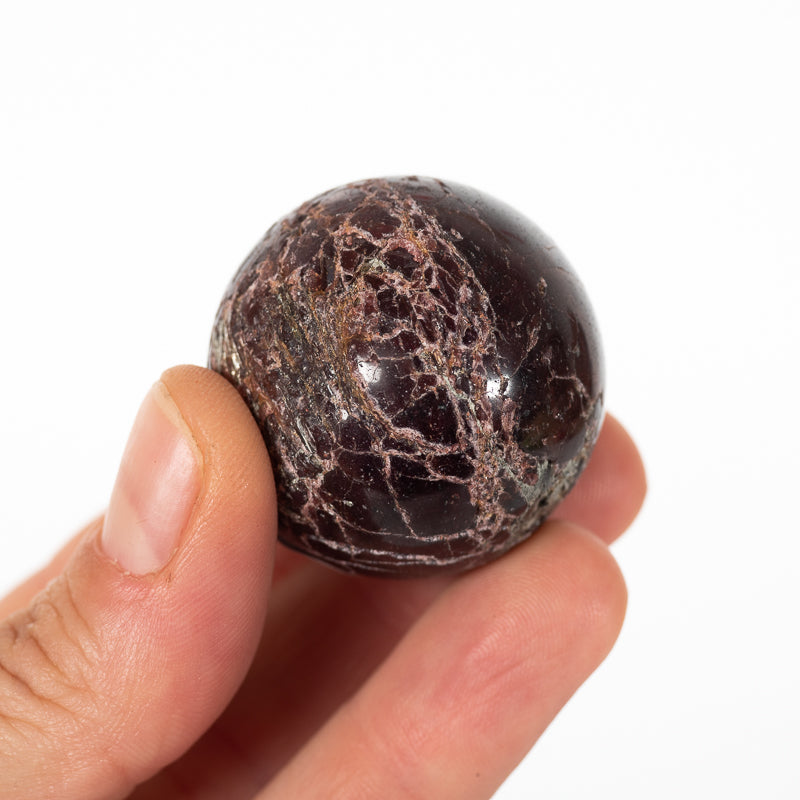 Garnet Sphere Crystal Sphere Aquarius 