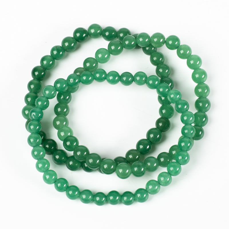 Green Aventurine Bracelet Jewelry: Bracelet Milk and Honey 6mm 