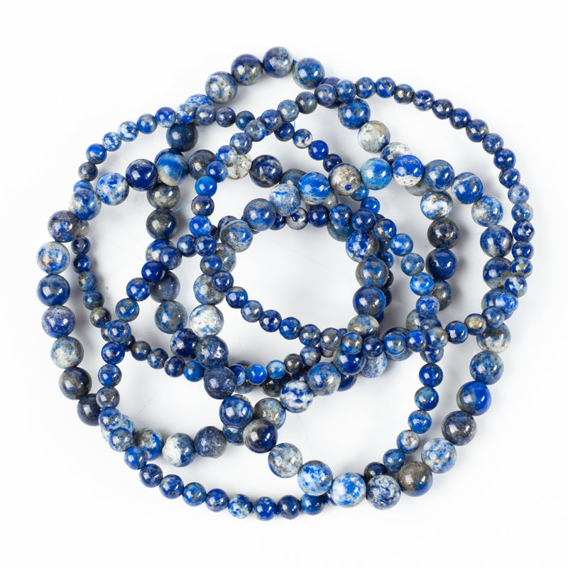 Lapis Lazuli Bracelet Jewelry: Bracelet Milk and Honey 