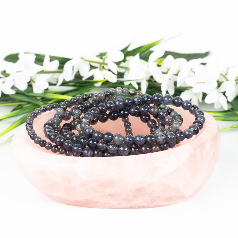 Iolite Bracelet Jewelry: Bracelet Milk and Honey 