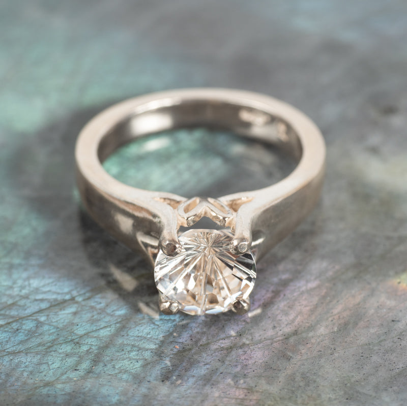 Clear Quartz Super Nova Ring Jewelry: Ring Paul Jensen 