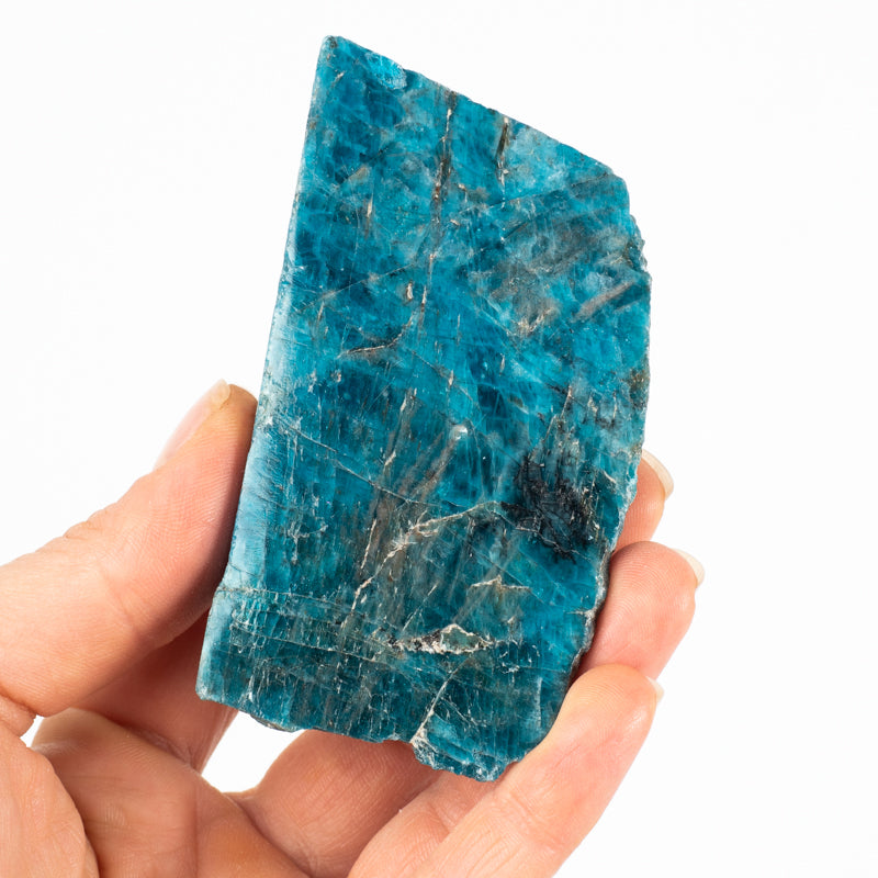 Blue Apatite Slab Crystal Slab Crystal Magic Small 