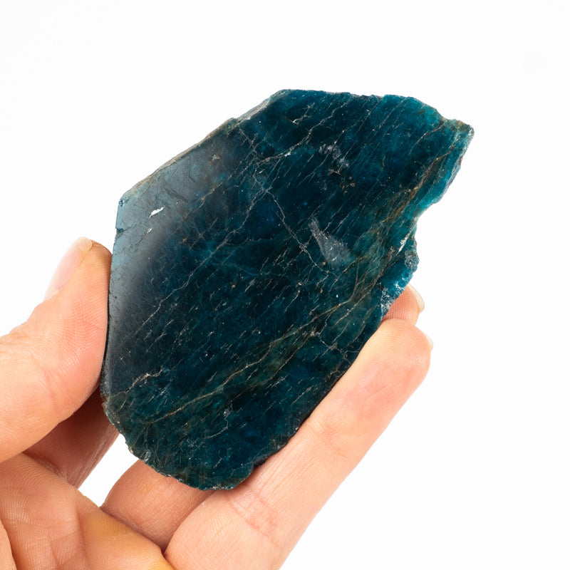 Blue Apatite Slab Crystal Slab Crystal Magic 