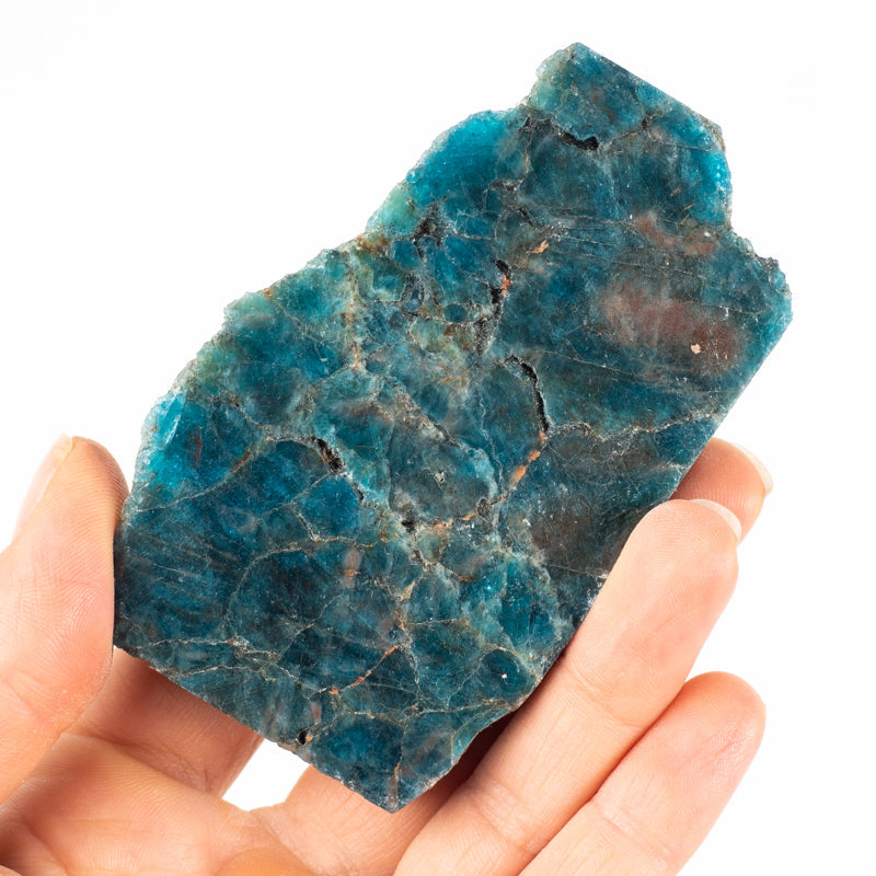 Blue Apatite Slab Crystal Slab Crystal Magic Large 