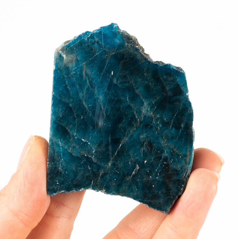 Blue Apatite Slab Crystal Slab Crystal Magic Medium 