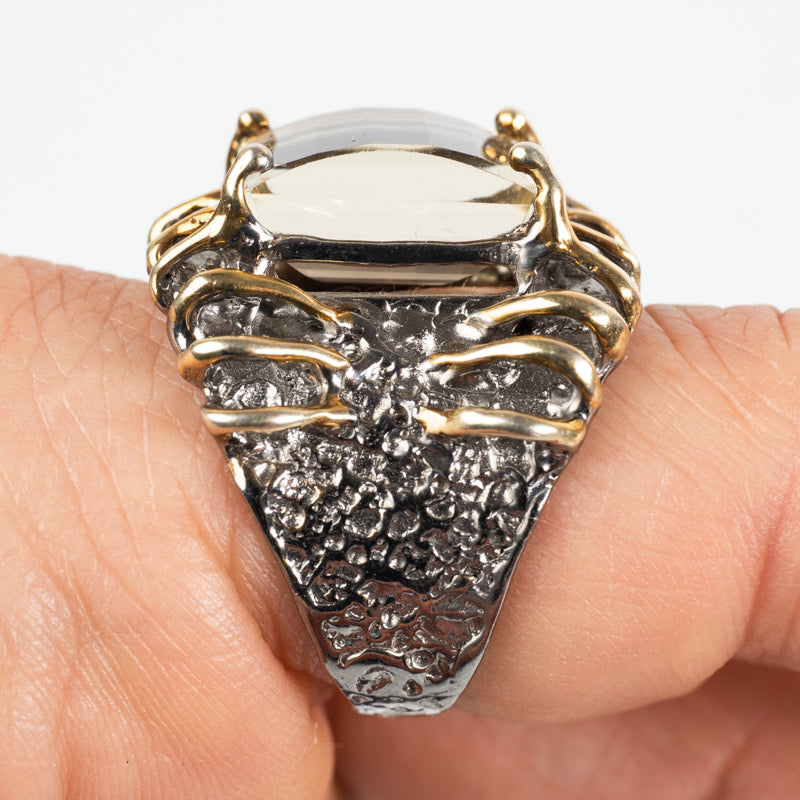 Citrine Ring Jewelry: Ring Amberlite 