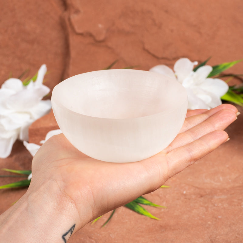 Selenite Bowls Crystal Bowl Crystal Magic online 