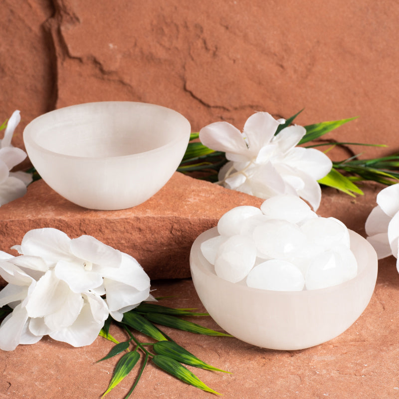 Selenite Bowls Crystal Bowl Crystal Magic online Medium 