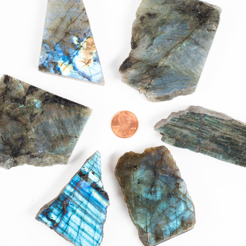 Labradorite Slab Crystal Slab Crystal Magic Medium 