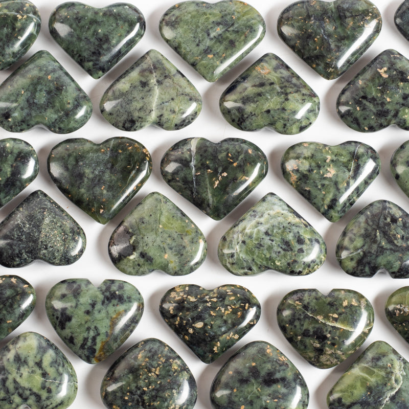 Jade Heart Crystal Heart Crystal Magic 