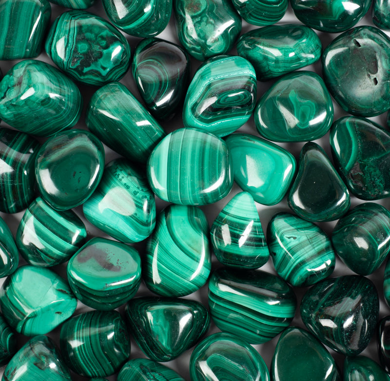 Polished Malachite Healing Crystals