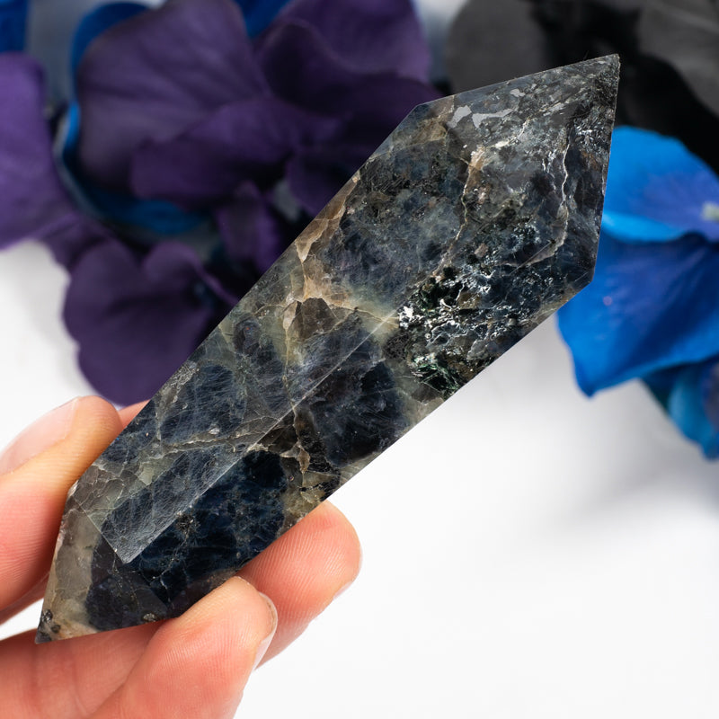 Double Terminated Iolite Point Crystal Point Crystal Magic Small 