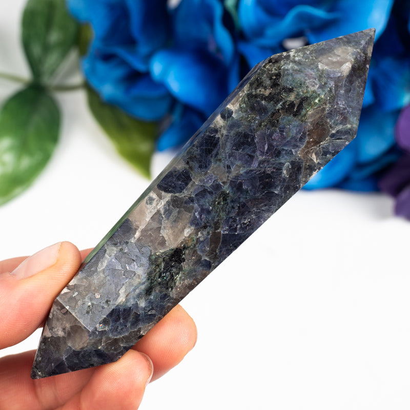 Double Terminated Iolite Point Crystal Point Crystal Magic Large 
