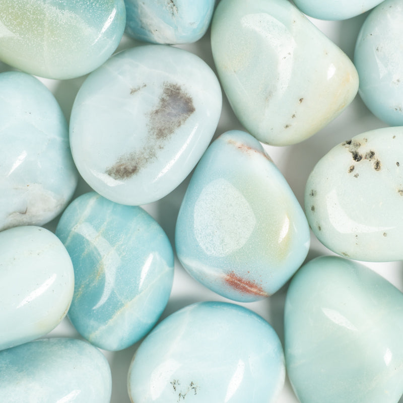 Amazonite Tumbled Crystal Tumbled Aries 