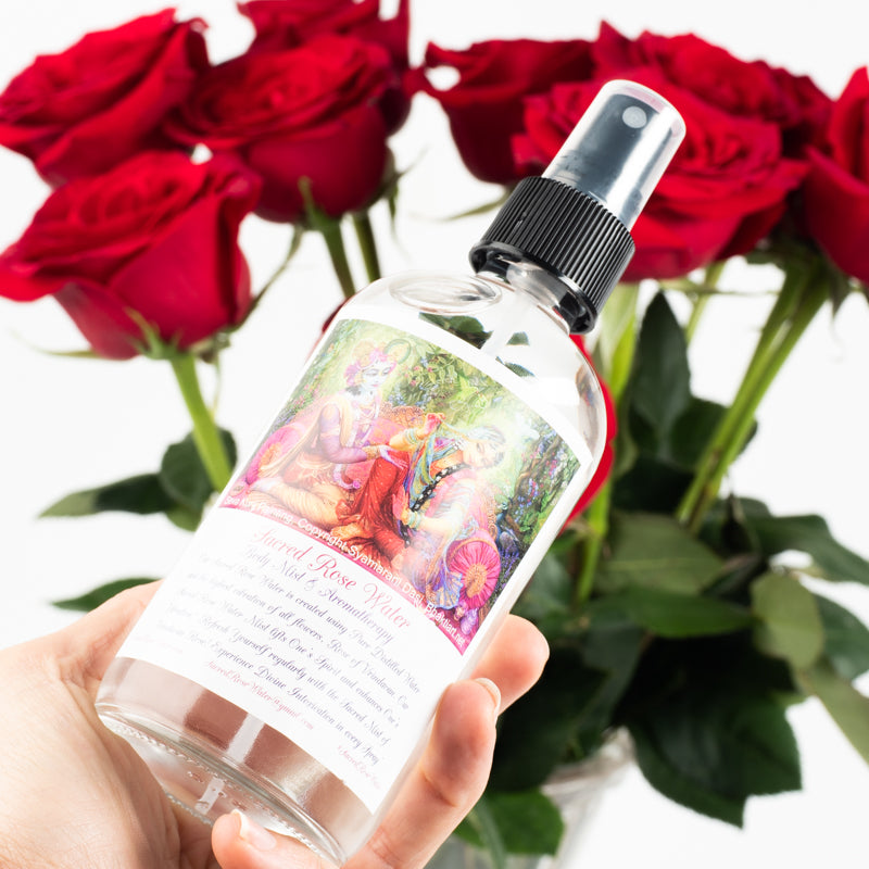Sacred Rose Water Body Mist & Aromatherapy Body Care: Moisturizer Crystal Magic online 