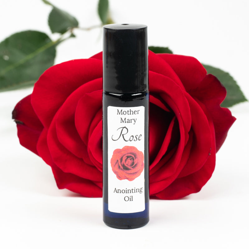 Mother Mary Rose Anointing Oil Body Care: Aromatherapy Gypsy Soul 