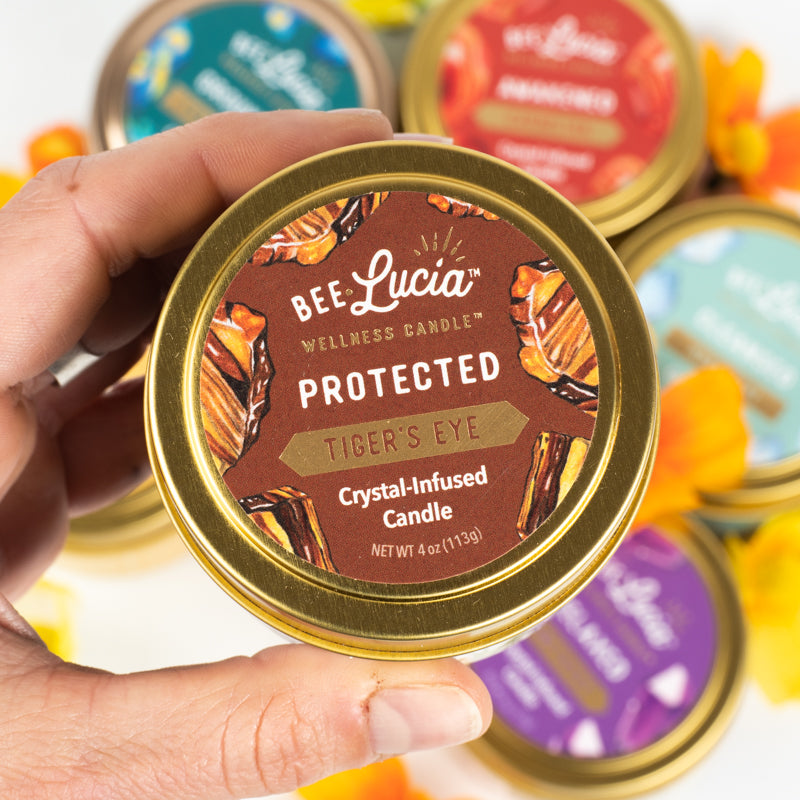 Bee Lucia Wellness Candles Candle Bee Lucia Protected 4oz Tin 