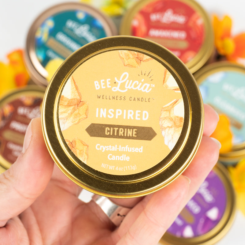 Bee Lucia Wellness Candles Candle Bee Lucia Inspired 4oz Tin 