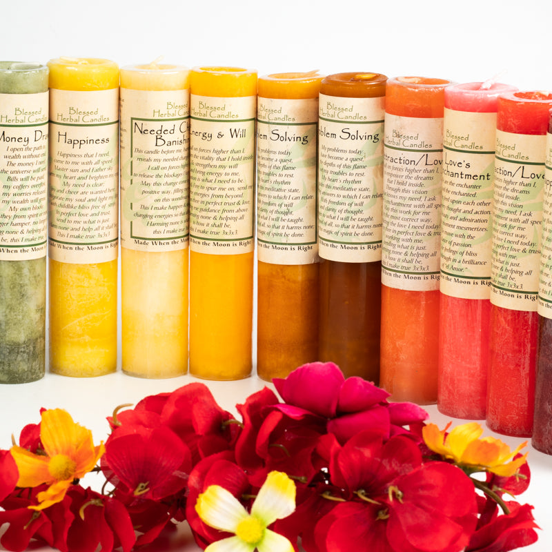 Blessed Herbal Candles Candle Covenly Creations 
