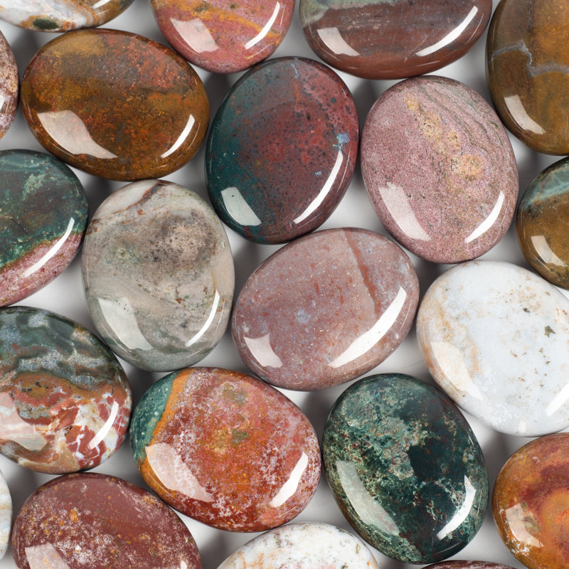 Ocean Jasper Palm Stone Crystal Palm Stones Crystal Magic 