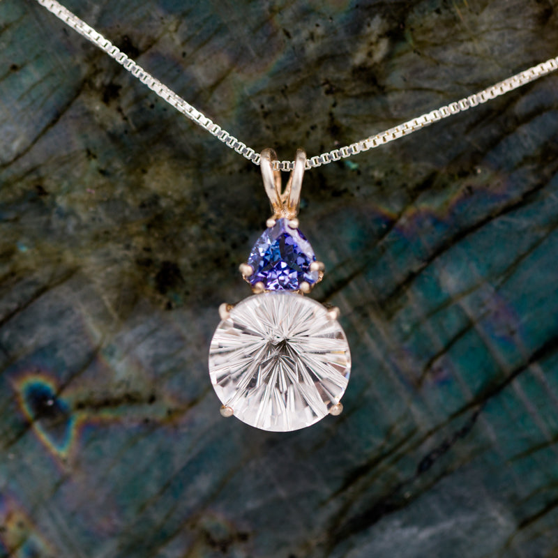 Danburite / Tanzanite- Super Nova Necklace Jewelry: Pendant Paul Jensen 