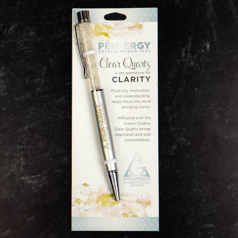 Penergy Pens Gifts & Decor Crystal Magic online Clear Quartz 