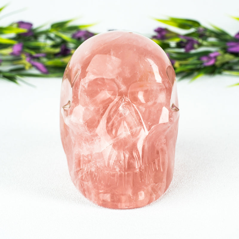 Rose Quartz Skull Crystal Skull Crystal Magic 